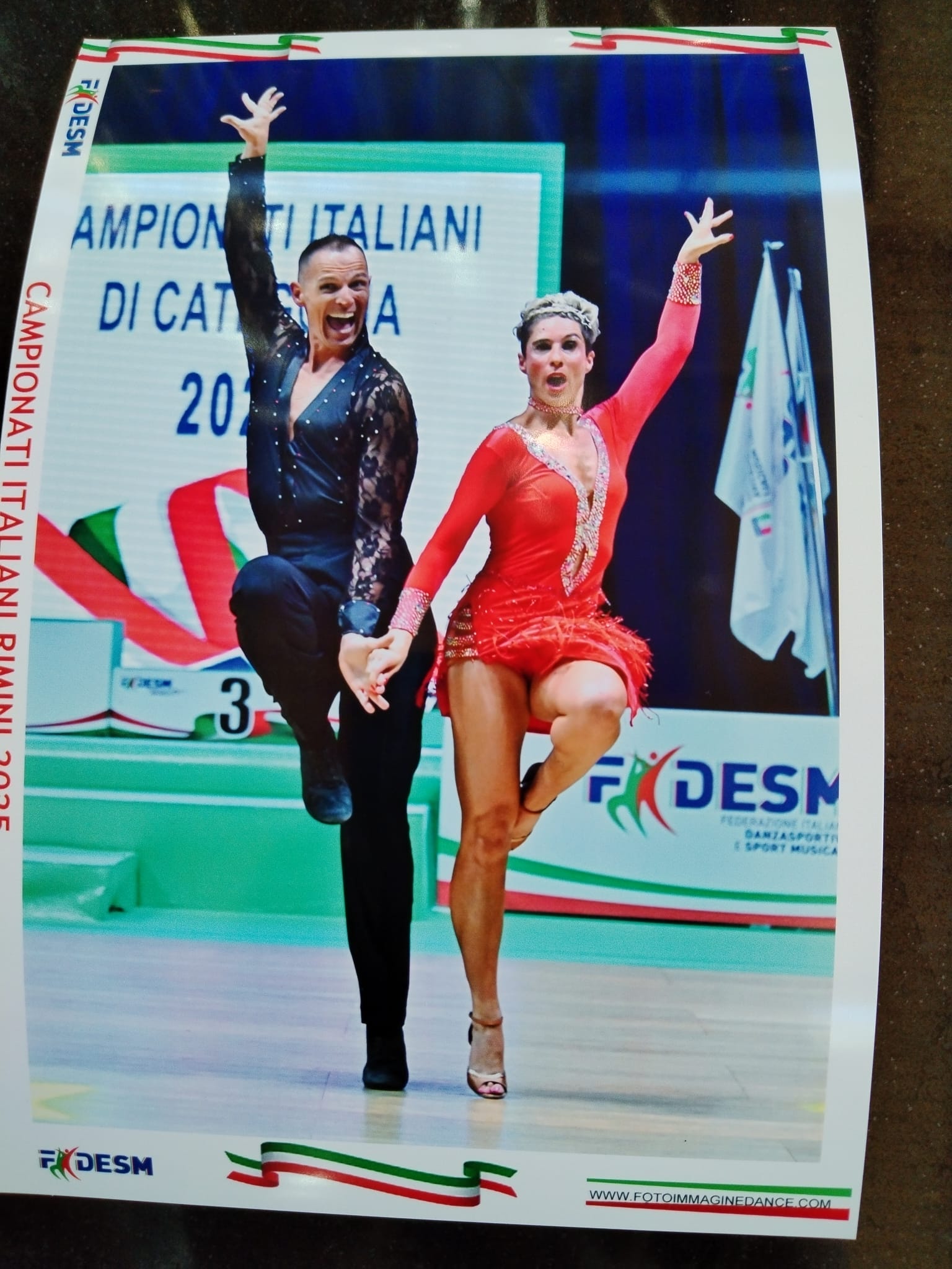 Christian Carmagnini e Jessica Pratesi campioni italiani danze latino americane 45/54 cl. B1 DANCE STYLE ACADEMY 2.0