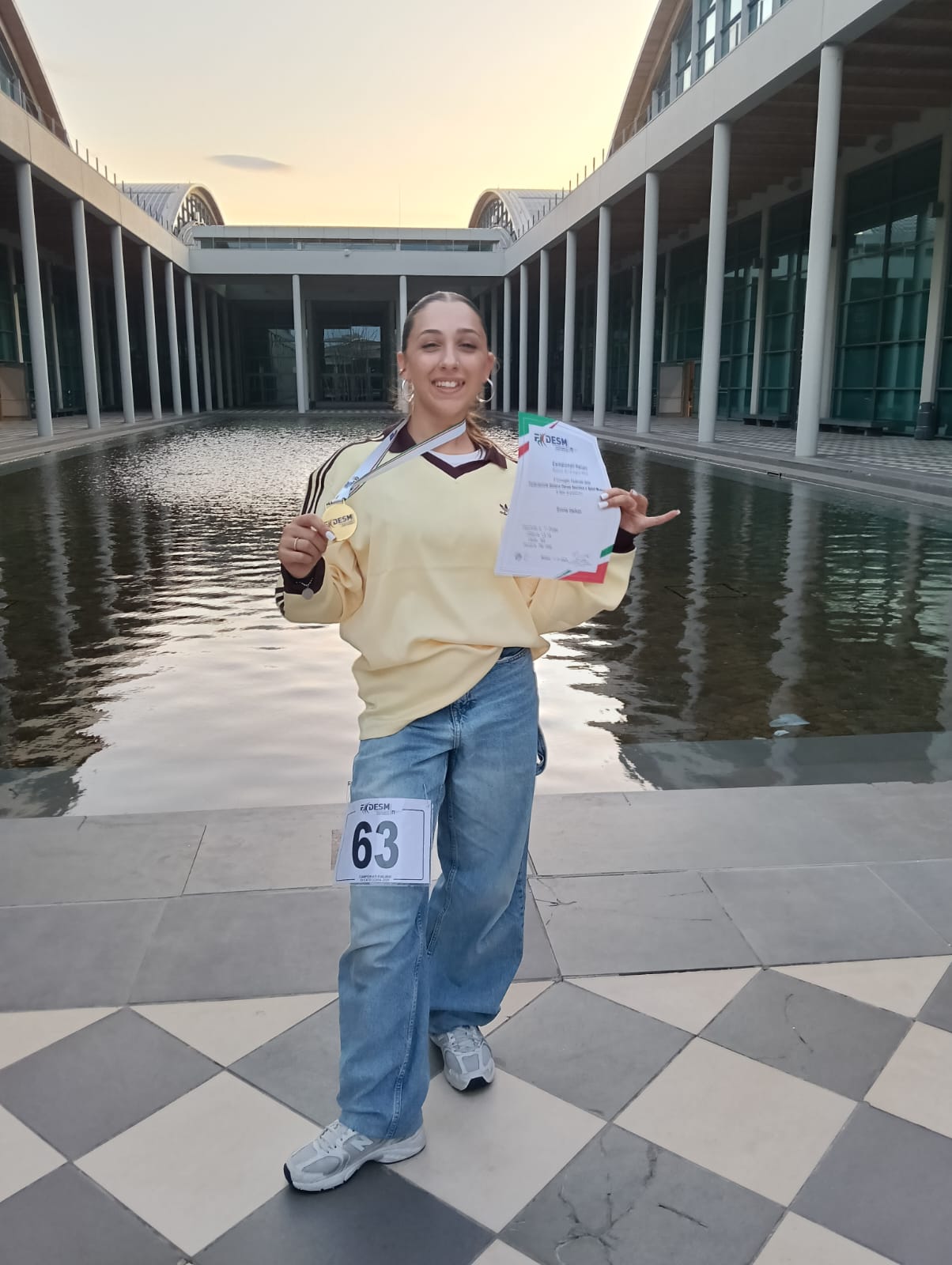 EMMA GALLUPI CAMPIONESSA ITALIANA HIP HOP BATTLE 13/14 CLASSE UNICA LIVORNO DANZA MAESTRA FILIPPI 