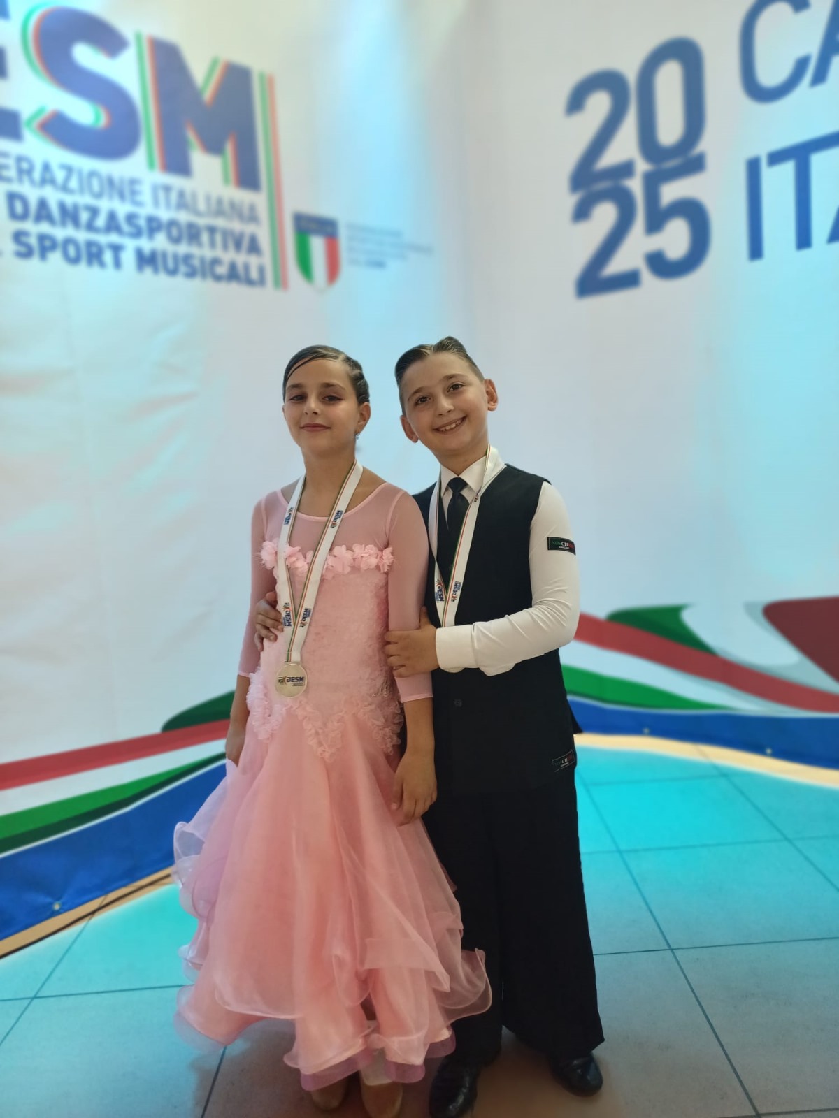 BAJRAMI/LUCIA ROSSI - 8/9 Anni Standard B2 Vice campioni italiani - vincitori circuito coppa italia - ASD Effekappa Dance4Slim