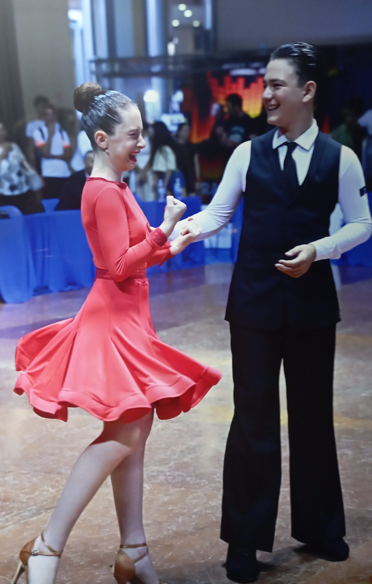 Giulia Bernardeschi Cosmin Cotruta Campioni Italiani Combinata 8 Balli Standard e Latino 14-15 B2 , Dancemaster Studio, GS Ballerini Val Di Cornia