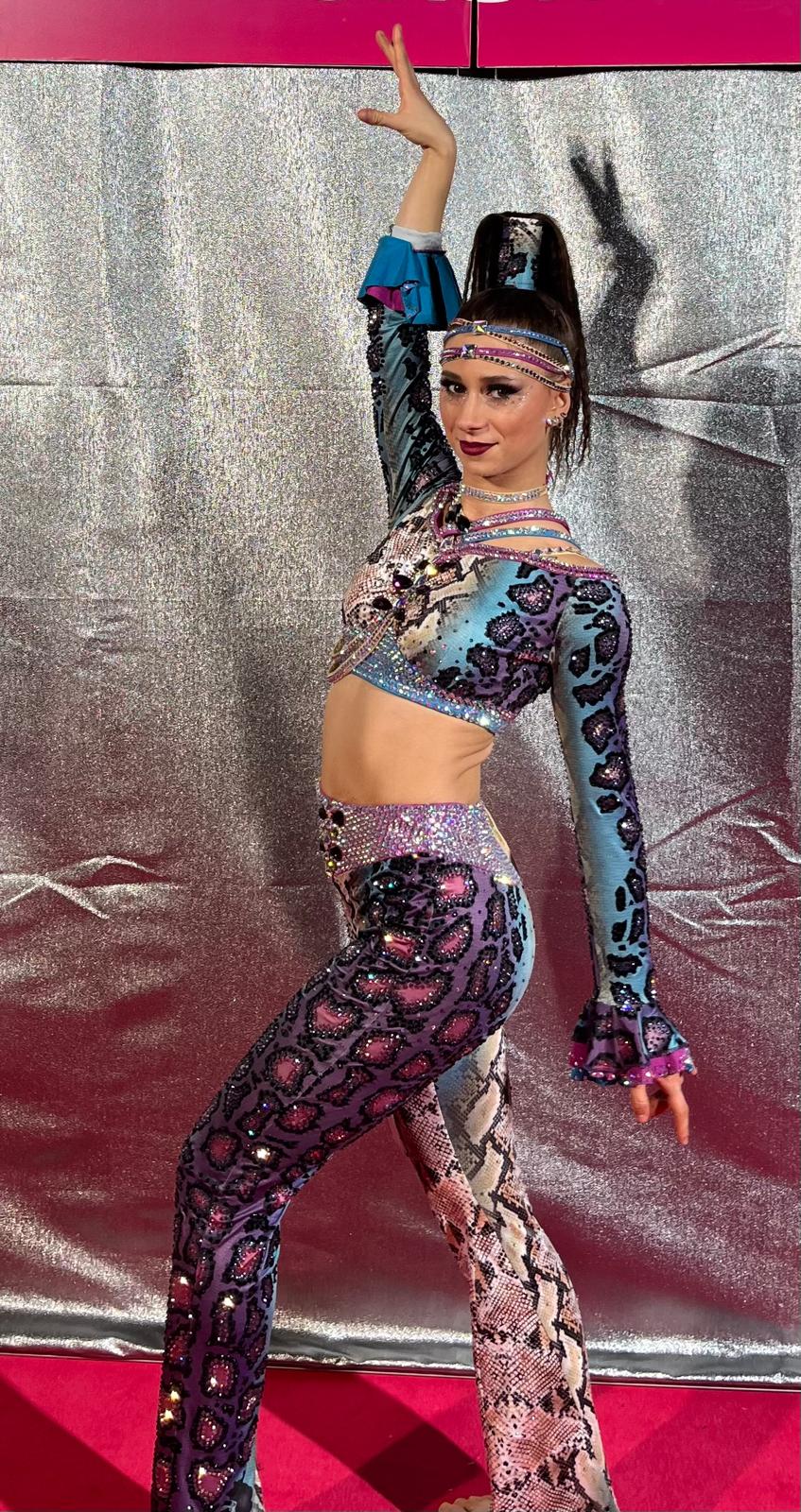 Greta Moggi 2 classificata Disco Dance over 17 As Italy Dance Village 2.0