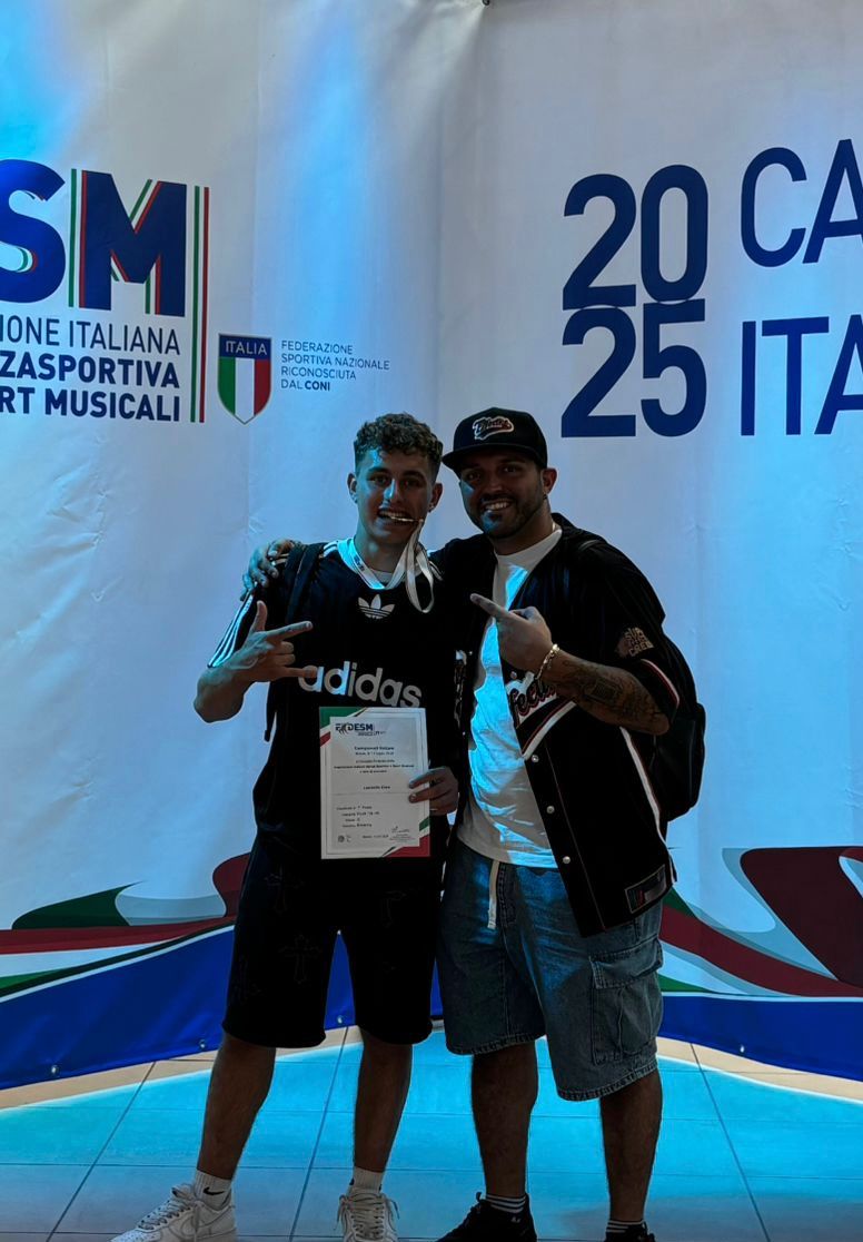 Leonardo Cima  1° Classificato Breaking 16/18 Classe C DANCING TEAM