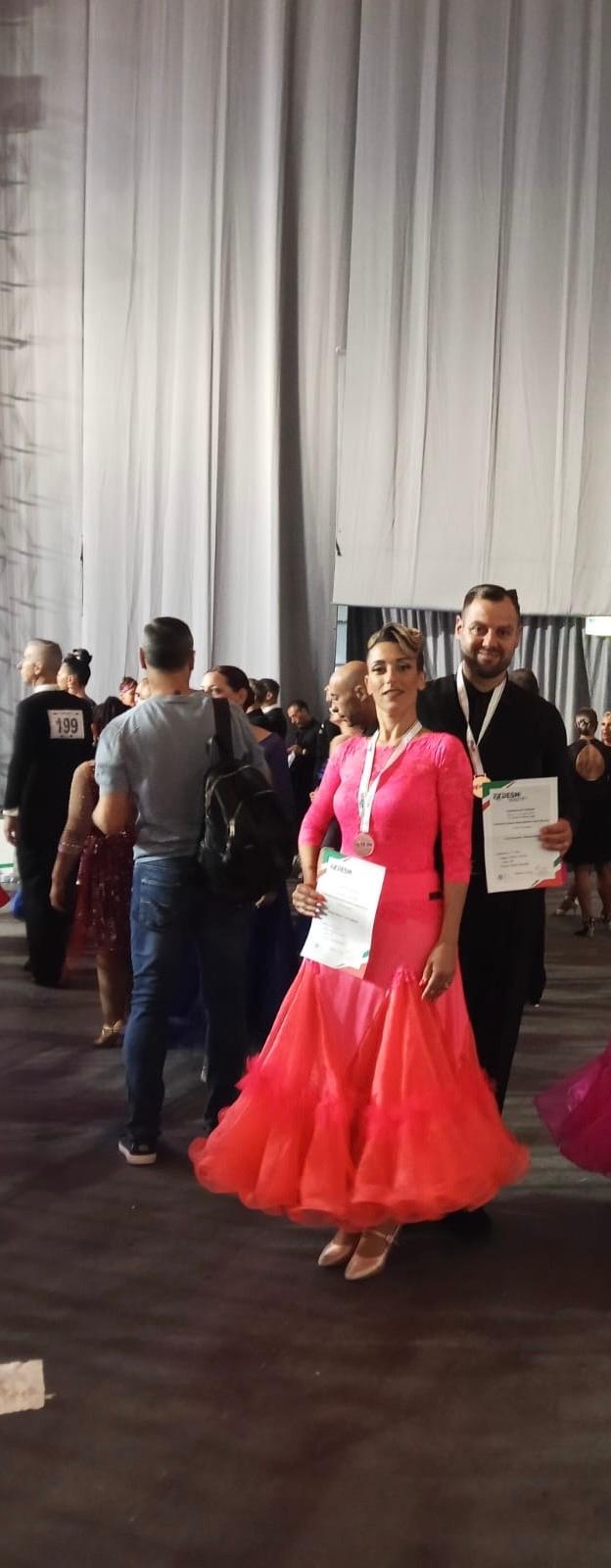 Luca e Romina 3’ classificati 35/44 b3 danze standard ASD MELODY