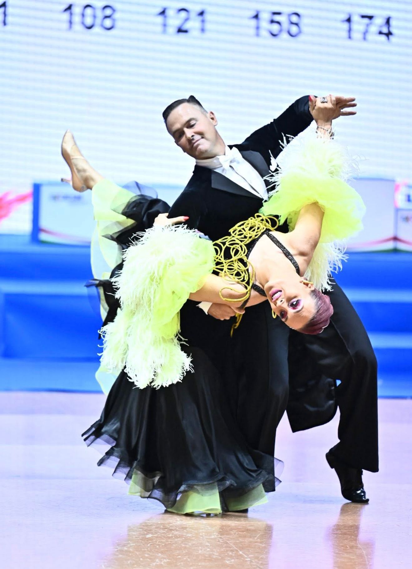 Massimo Bonacchi e Michela Luisi 45/54 AS terzi classificati LADY STEFANIA