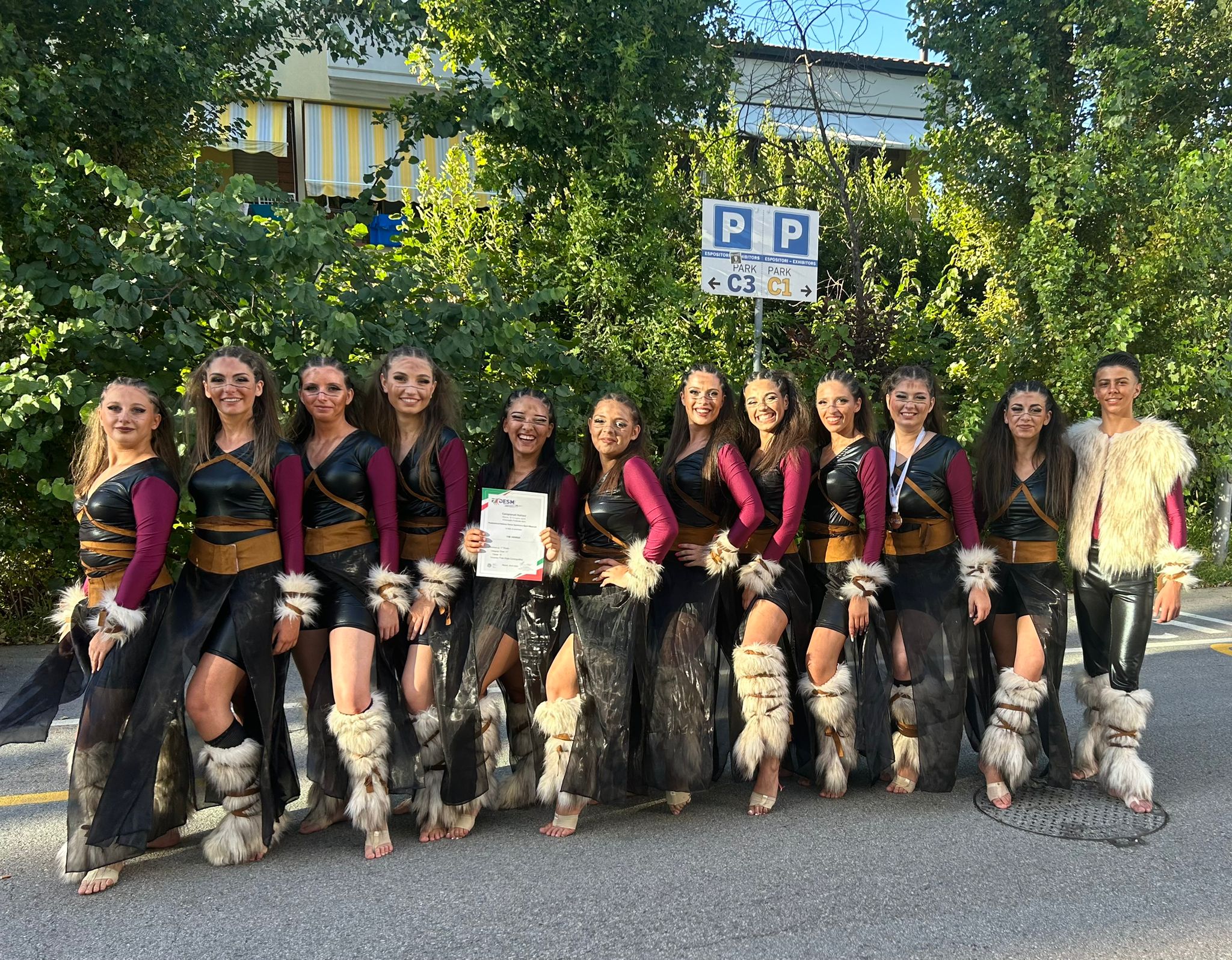 Freestyle Sincronizzato gruppo danza over 17 U “Money Money Money” Medaglia Oro Freestyle coreografico gruppo danza over 17 U “The Vikings” Medaglia Oro Odissea 2001