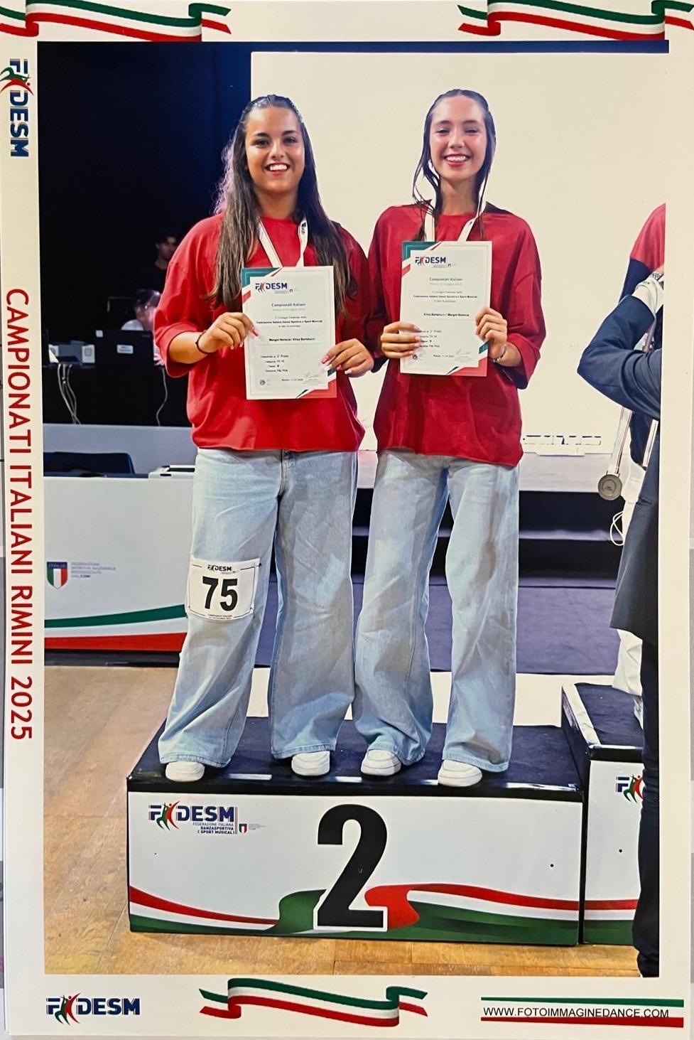 Norscia Margot Elisa Bartalucci Duo hip hop 15/16 B 2 posizione Danzamania Cecina