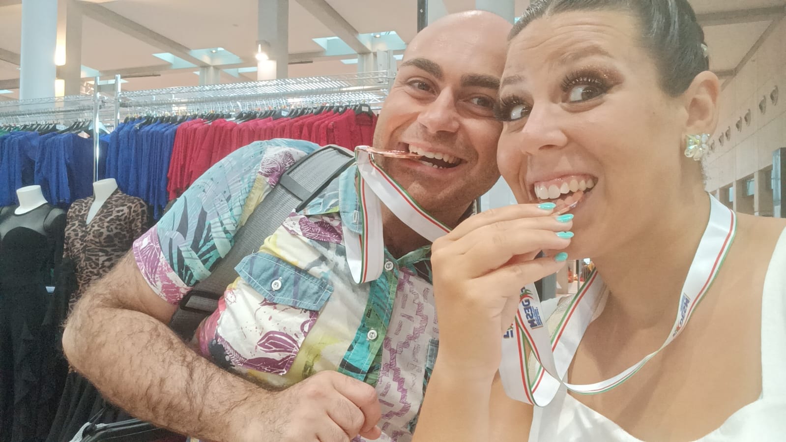 Salvatori Mirco e Lucchesi Sara 3 classificati Combinata St&Lt 19/34 cl.B1 Scuola di Ballo Soy Guajiro