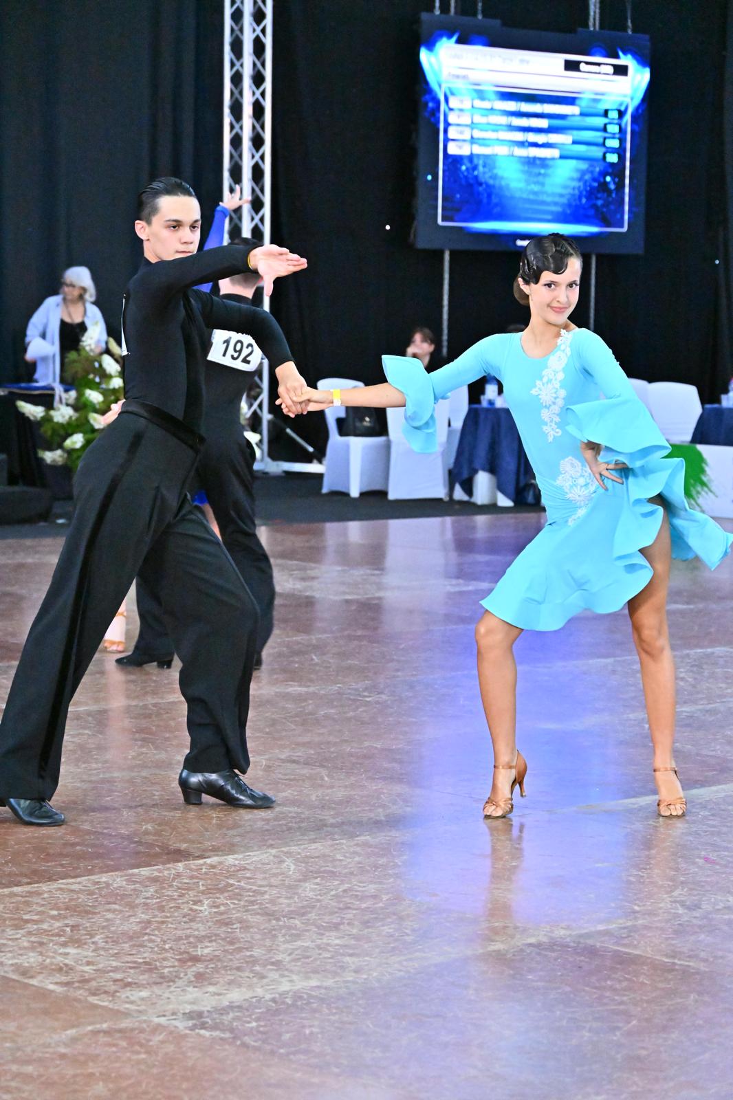 Tommaso e Sofia 2 classificati combinata 10 balli 14 15 B2