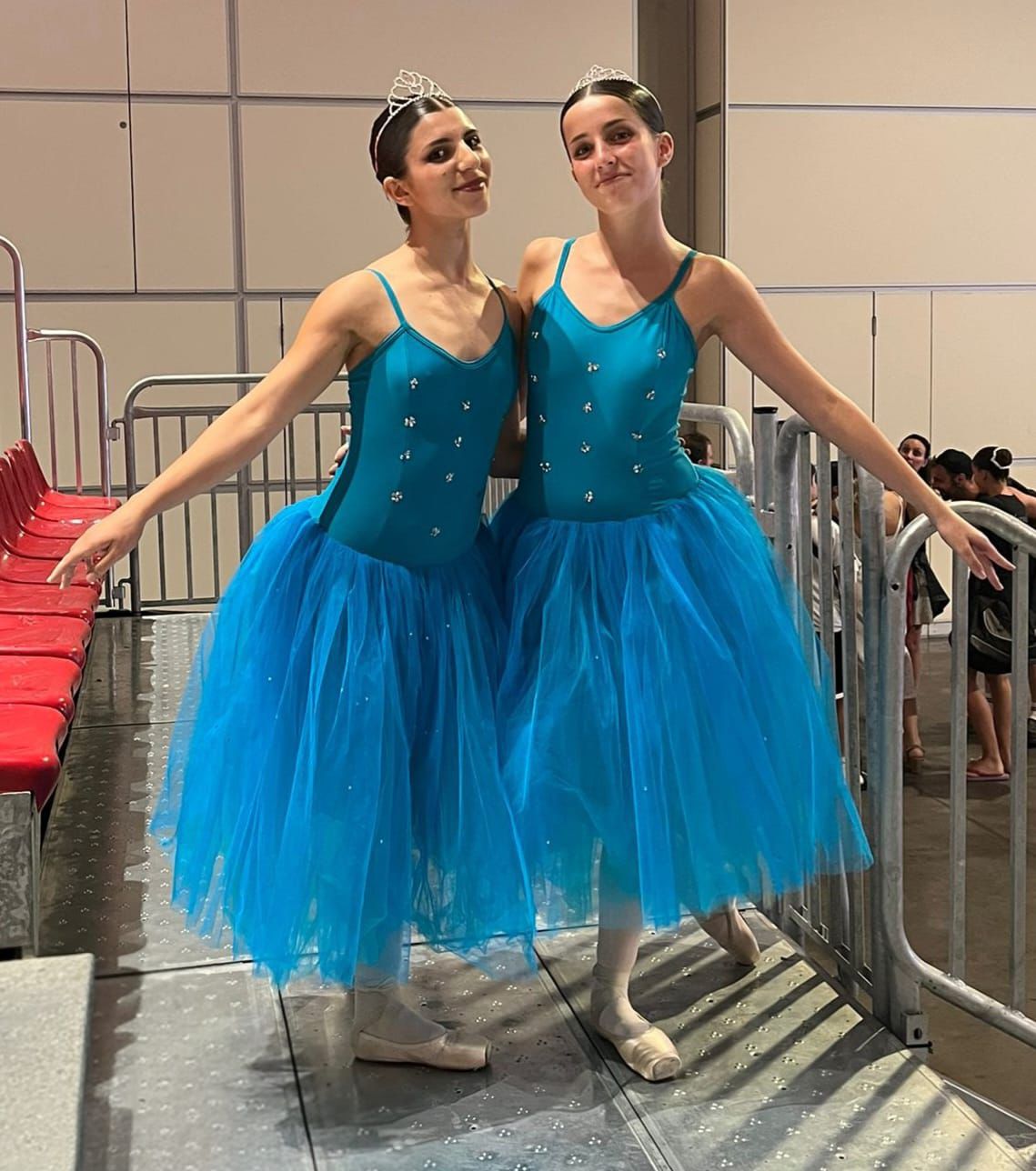 Valentina Rugani e Asia Saviozzi  2 classificate Danza Classica Duo Misto Over 17 classe B DANCING TEAM