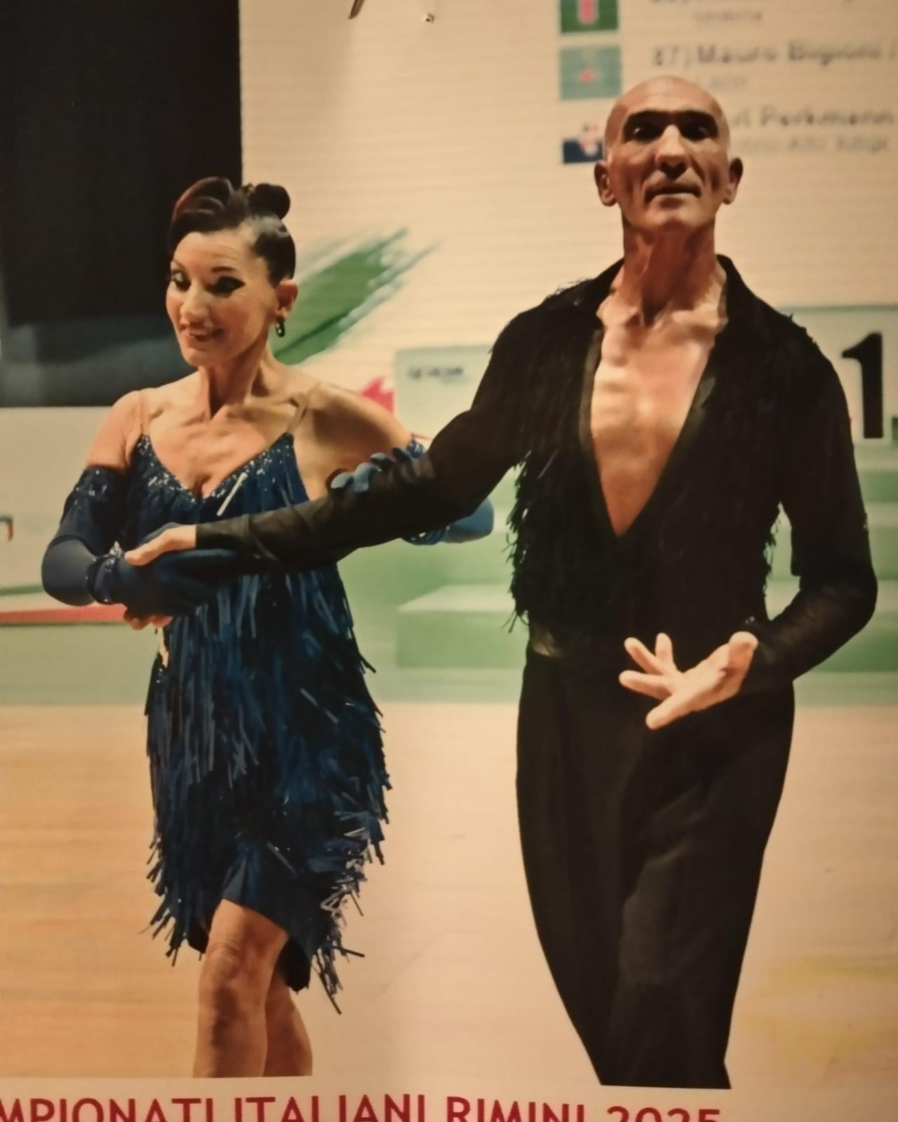Valter Paolieri e Fiorella Gambera campioni italiani 65/69 Cl. A danze latino americane e vicecampioni italiani 10 balli. DANCE STYLE ACADEMY 2.0
