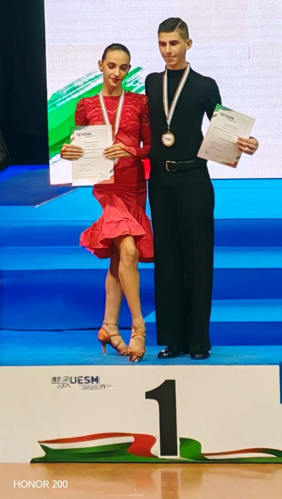 Viola Panati Deniel Ciucci Campioni Italiani Danze Standard 14-15 Classe C Rising Star Accademy ,Gs Ballerini Val di Cornia