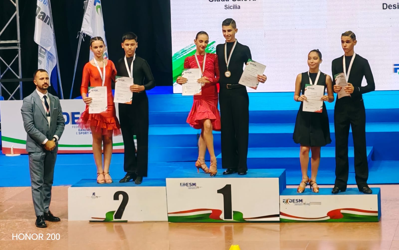 Viola Panati Deniel Ciucci Campioni Italiani Combinata 6 balli standard e latino 14-15 classe C Rising Star Accademy , GS Ballerini Val di Cornia